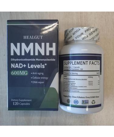 HEALGUT Liposomal NMNH Supplement for Women s Energy: NMN Alternative + Trans-Resveratrol + TMG | Boosts NAD+ Levels Cellular Regeneration & Radiant Skin - 60-Day Anti-Aging Formula 19 - Buy Online on GoSupps.com