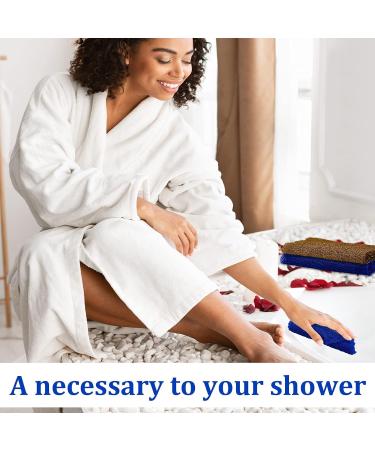 2 Pack African Net Sponge | Exfoliating Body Scrubber for Daily Use | Blue & Brown - International Shipping Available - Buy Online on GoSupps.com