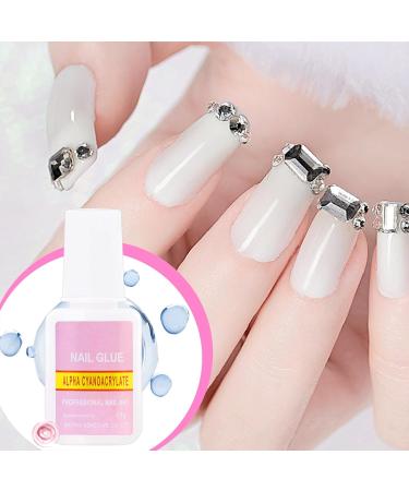 Zopoee Rhinestone Nail Glue - 45g - Powerful and Long-Lasting Accessory - Gemstone Glue - For Manicures Salons Home Travel Weddings Spas Parties Summer Holidays and Everyday DIY Projects - Buy Online on GoSupps.com