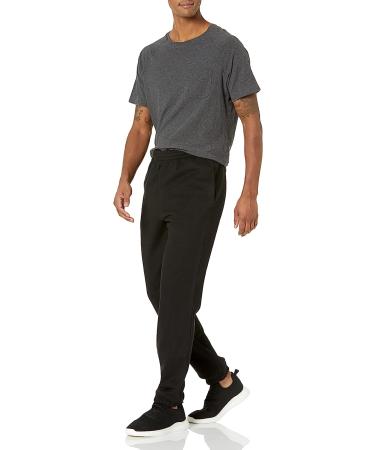 Amazon Essentials Men's Closed Bottom Fleece Sweatpants - Large, Black - Buy Online on GoSupps.com