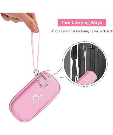 MATEIN Heart Monitor Case for AliveCor KardiaMobile Heart Monitor Personal EKG/KardiaMobile 6-Lead Rate Monitoring Devices Heart Rate Monitor Storage Bag Carrying Hard Travel Case Pink - Buy Online on GoSupps.com