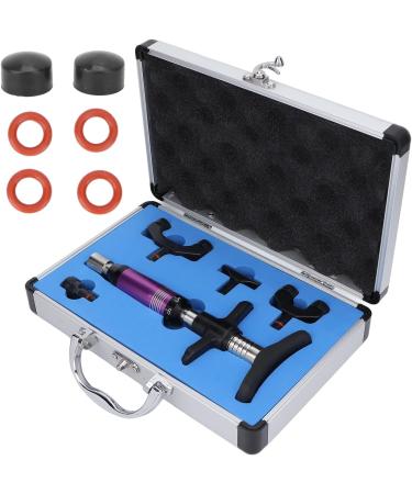 Chiropractic Handheld Device for Spine Adjustment - Ergonomic Manual Massage Tool with Case - Ideal for Men & Women - Violet - Buy Online on GoSupps.com