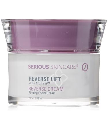 Serious Skincare Reverse Lift Firming Facial Cream 2 oz.   Temporarily Lift   Firm   Sagging Facial Contours  Botanical Extracts   Seaweed Extract