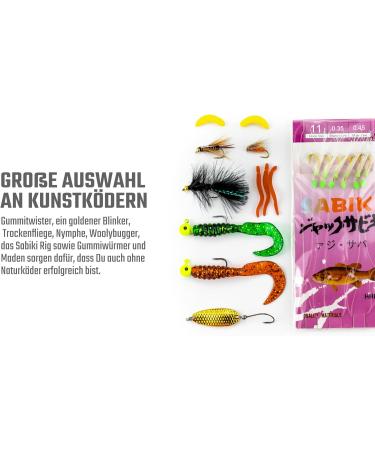 FAR-OUT Survival Fishing Set | Compact Outdoor Bushcraft Mini Fishing Kit | Best International Shipping - Buy Online on GoSupps.com
