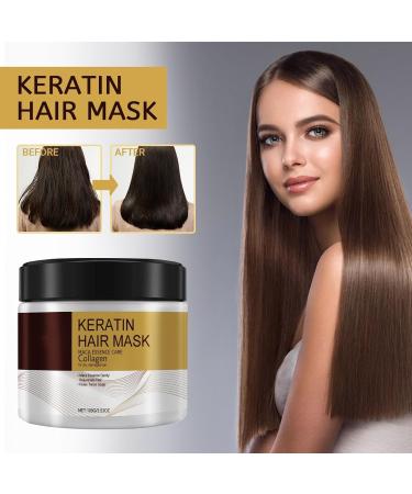 Lot de 3 masques capillaires au collag ne apr s-shampoing profond l'huile d'argan et au collag ne pour cheveux secs et ab m s 3 pi ces. - Buy Online on GoSupps.com