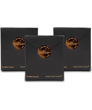 Black Ivory Coffee Whole Bean Coffee - The World's Most Expensive Elephant Refined Medium Roast Arabica Coffee Beans Smooth Low Acid Coffee Exclusive Coffee Lovers Gifts - Buy Online on GoSupps.com