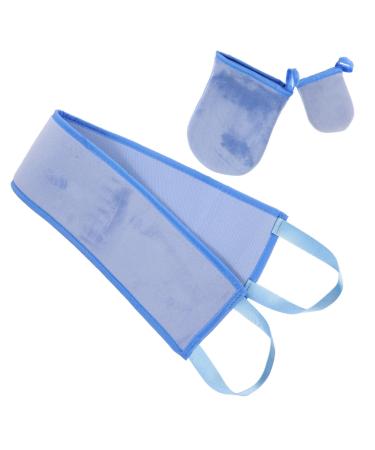 1 Set suite Lanyard body flocking tanning lotion applicator for back make up back tanning applicator finger cot self tanning mitt applicator fingerless