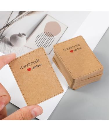Femtindo 150 Pack Brown Earring Display Cards with Bag - DIY Jewelry Packaging for Studs - 5x6.5cm Size - Earrings Holder for Selling - 1 Count (Pack of 150) - Buy Online on GoSupps.com