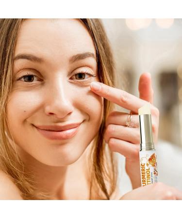  JINGLING Turmeric eye cream stick 3g turmeric retinol reduces puffiness and tear bags anti-aging eye cream - Buy Online on GoSupps.com