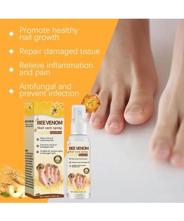 Nail Sprayer Ail Repair Sprayer | 100ml Nail Renewal Spray | Toe Care Solution Nail Spray for Damaged Nails Repair Nails Strengthener for Women Men - Buy Online on GoSupps.com