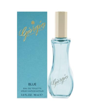 GIORGIO BEVERLY HILLS Giorgio Blue Eau De Toilette Spray for Women 3.0 Ounce (GBH-BLU-F-00-090-02)
