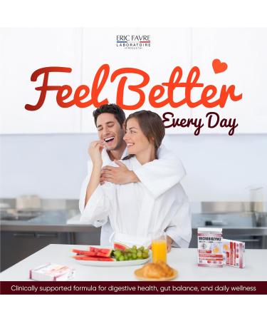 ERIC FAVRE Probiotics for Women Digestive Health Triple Action with Prebiotics and Postbiotics Reduces Bloating & Gas Vegan Probiotic Capsules 30 Count - Buy Online on GoSupps.com
