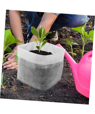 Milisten 100pcs Bag Houseplants Nonwoven Plant Pot Nursery Bag Indoor Tea Bag - Buy Online on GoSupps.com