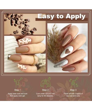 Lavender Violets 15ml Gel Nail Polish | UV LED Soak Off | Salon Quality CHOCOLATE A0466 - Buy Online on GoSupps.com
