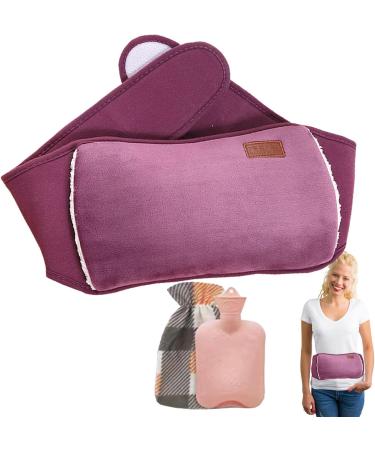 Xiaocao Hot Water Bottle with Belt Cover - Spout-Proof Heat Bag for Hand Waist Belly Neck Relief | Perfect Gift for Women & Girls - Buy Online on GoSupps.com