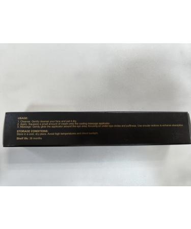 Maskiss Eye Cream for Wrinkles and Dark Circles Peptides + Caffeine Formula to Reduce Puffiness Fine Lines and Under Eye Bags - Buy Online on GoSupps.com