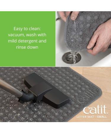 Catit Small Grey Litter Mat - Keep Your Space Clean and Tidy - Buy Online on GoSupps.com