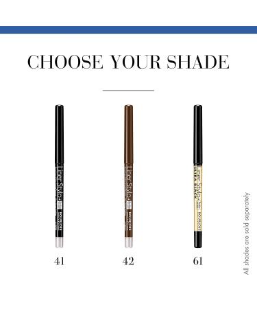 Bourjois Propelling Eye Liner Pencil 61 Ultra Black - Intense Long-Lasting Eyeliner for Perfect Definition | Buy Online Worldwide - Buy Online on GoSupps.com