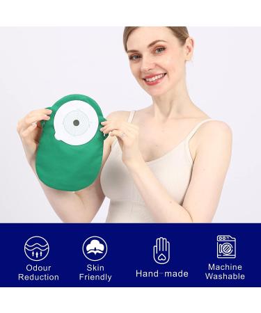 Ostomy Bag Cover Belt with Hoop Hook | Durable Loop Closure | Washable Colostomy Pouch Covers - Buy Online on GoSupps.com