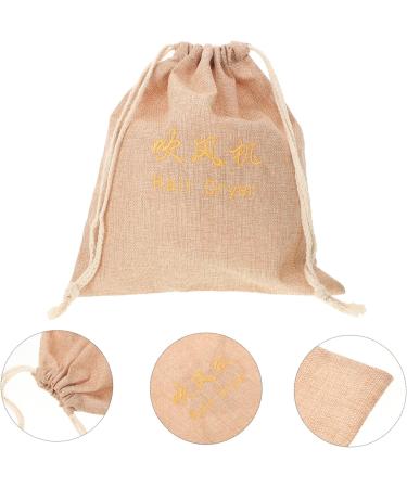 Baluue Hair Dryer Storage Bag Sports Bag Cotton Hair Dryer Bag Hair Bags for Hair Stuff Travel Bag Fabric 29.50X25.50X1.00CM Light Yellow - Buy Online on GoSupps.com