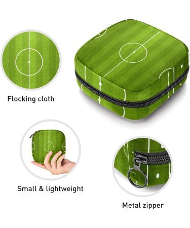 Women's Bonds Storage Pockets Stillpad Halter Football Lawn So Soda Portable Period Kit Bag - Stylish Feminine Product Bag for Girls - Buy Online on GoSupps.com