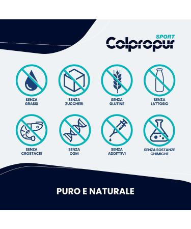 Hydrolyzed Collagen Powder | 30 Days | Sport Muscles & Joints | BCAA Magnesium Zinc + Vitamins B2 B3 & C | Lemon Flavor | COLPROPUR - Buy Online on GoSupps.com