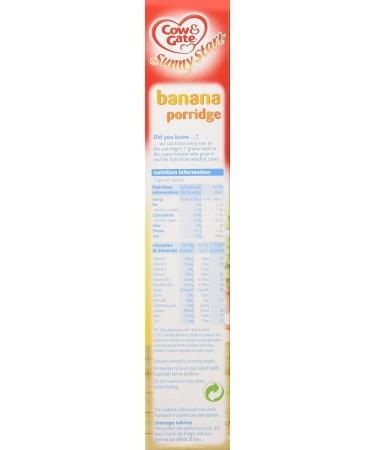 Buy Cow & Gate Baby Balance Banana Porridge 4-6 Months 125g - Nutritious Baby Food - Buy Online on GoSupps.com