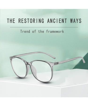 Women s Blue Light Filter Folding Gaming Glasses - Large Gray Window Glasses for Computer Use - Buy Online on GoSupps.com