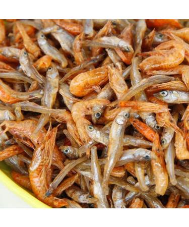 Small Fish and Shrimp Small Fish Dried Goods Hunan Specialty Small Fish Small Shrimp Dried Food Wild River Shrimp Small Fish Dried Fish (16 oz) - Buy Online on GoSupps.com