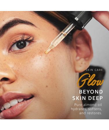 ORGANIC SWEET ALMOND OIL (32 oz) Premium Cold Pressed Unrefined | 100% Pure Sweet Almond Oil for Skin Face Hair Soap Making | Carrier for Essential Oils | Available in Bulk | 32 FL OZ - Buy Online on GoSupps.com