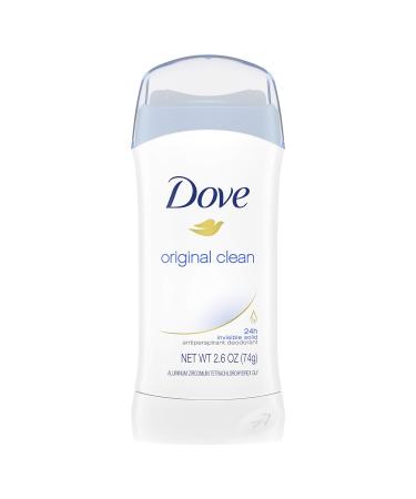 Dove Antiperspirant Deodorant Original Clean 2.6 oz