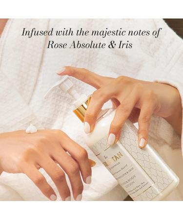 Kimirica The Gulistan Moisturizing Hand and Body Lotion | 100% Vegan and Paraben Free with Goodness of Rose Water for men & women | Shea White Tea and Ginkgo Biloba | 100% Vegan 300ml - Buy Online on GoSupps.com