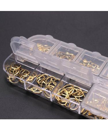 FANGO 3D Shape New Nail Clear Nail Pearl Diy Nail Art Decorations Rhinestone Manicure Tools #2 Openwork Rivets - Buy Online on GoSupps.com