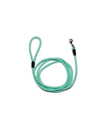 Leash - Rope leash with hand loop Basic 10mm 27 colours 7 lengths (2.50 m Mint) 2.50 m mint