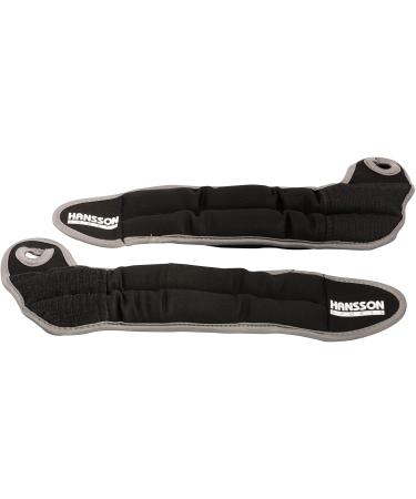 Hansson Sports Weight Cuffs - Black 2x1.5kg Running Weights for Wrists | International Shipping - Buy Online on GoSupps.com
