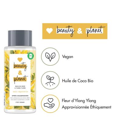Love Beauty and Planet Repair Shampoo | Nourishing Vegan Formula for Damaged Hair | 400ml - Buy Online on GoSupps.com
