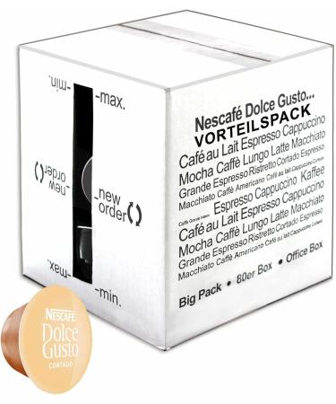 Nescafe Dolce Gusto Cortado Espresso Macchiato 80 Capsules - Buy Online on GoSupps.com
