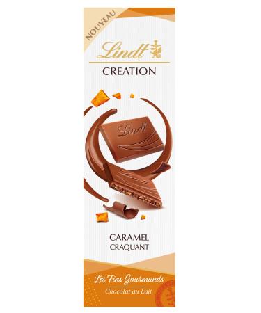 Lindt - Milk Caramel Crisp Tablet CREATION FINS GOURMANDS 85g