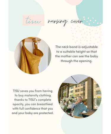 Nursing Cover for Baby Breastfeeding & Pumping | Multi-Use Car Seat Stroller Cover | Soft Organic Muslin Cotton Apron & Shawl | Pastel Colors - Light Grey - Buy Online on GoSupps.com