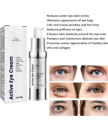Eye Serum Anti Wrinkles Essence Anti-Wrinkle Essence Instant Eye Lift Eye Serum Eye Cream Against Wrinkles Anti-Wrinkle Serum Anti-Ageing Eye Cream Firming Face Serum 30 ml 1 Piece - Buy Online on GoSupps.com