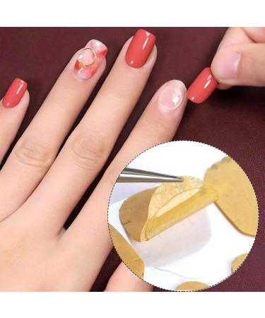 Jelly Nail Glue (1 Sheet) Adhesive Jelly Sticky Tabs Long Lasting Press on Nail Stickers Nail Glue Tabs for False Nail Tips - Buy Online on GoSupps.com
