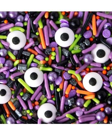 Sweets Indeed Halloween Sprinkles - Candy Eyeball Cake Topper - Monster Mash - 6 oz - Buy Online on GoSupps.com