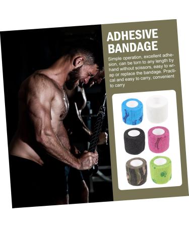 FRCOLOR 6pcs Self-Adhesive Elastic Finger Covers - Non Woven Sports Adhesive Tape for Ultimate Finger Protection - Buy Online on GoSupps.com