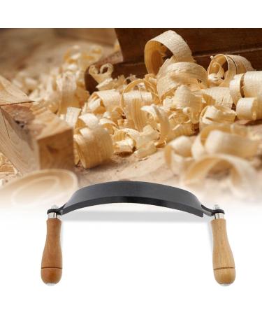 Visiblurry 8-Inch Pull-Shave Ceiling Knife - Curved Woodworking Tool with Wooden Handle for Trunks Fences and More - Perfect for International Shipping - Buy Online on GoSupps.com
