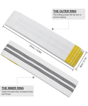 Egypt Vintage Flag Yoga Bands | Comfort Booty Resistance Straps for Workout & Therapy - Buy Online on GoSupps.com