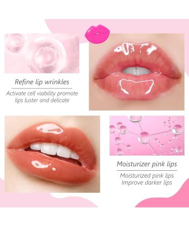 Moisturizing Lip Mask & Pads - 20 Peach Lip Care Treatment for Dry Cracked Lips - Buy Online on GoSupps.com