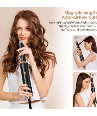 6 in 1 Detachable Hair Styling Tool Set | Ionic Hot Air Brush Volumizer Curler & Blow Dryer - Shop Now - Buy Online on GoSupps.com