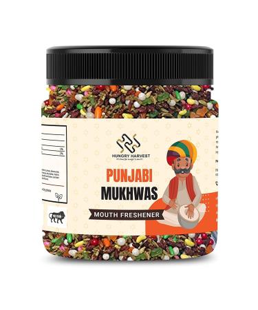 Hungry Harvest Punjabi Mukhwas 300 gms | Colorful Mixed Mouth Freshener_Packing May Vary