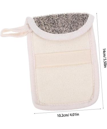 Healeved 6 Pcs Handmade Soap Storage Bag Toilet Bags Foaming Net Sponge Deep Cleanse Bar Soap Black Flax - Buy Online on GoSupps.com