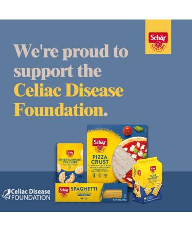 Schar Table Crackers - Gluten Free, Non-GMO, Lactose and Wheat-Free - 7.4 oz (Pack of 2) - Buy Online on GoSupps.com